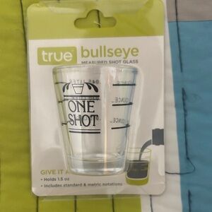 Bullseye One Shot Glass - Clear